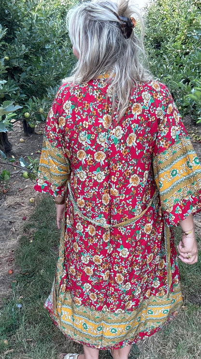 Kiki Kimono - Rood