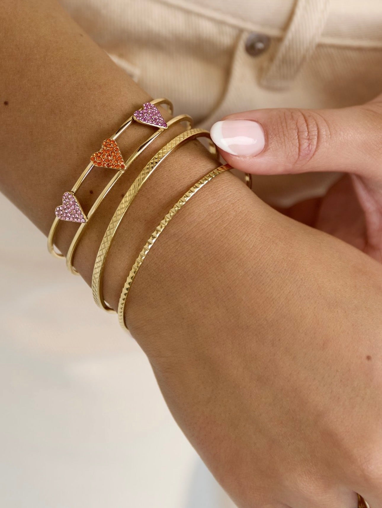 Bangle armband strass