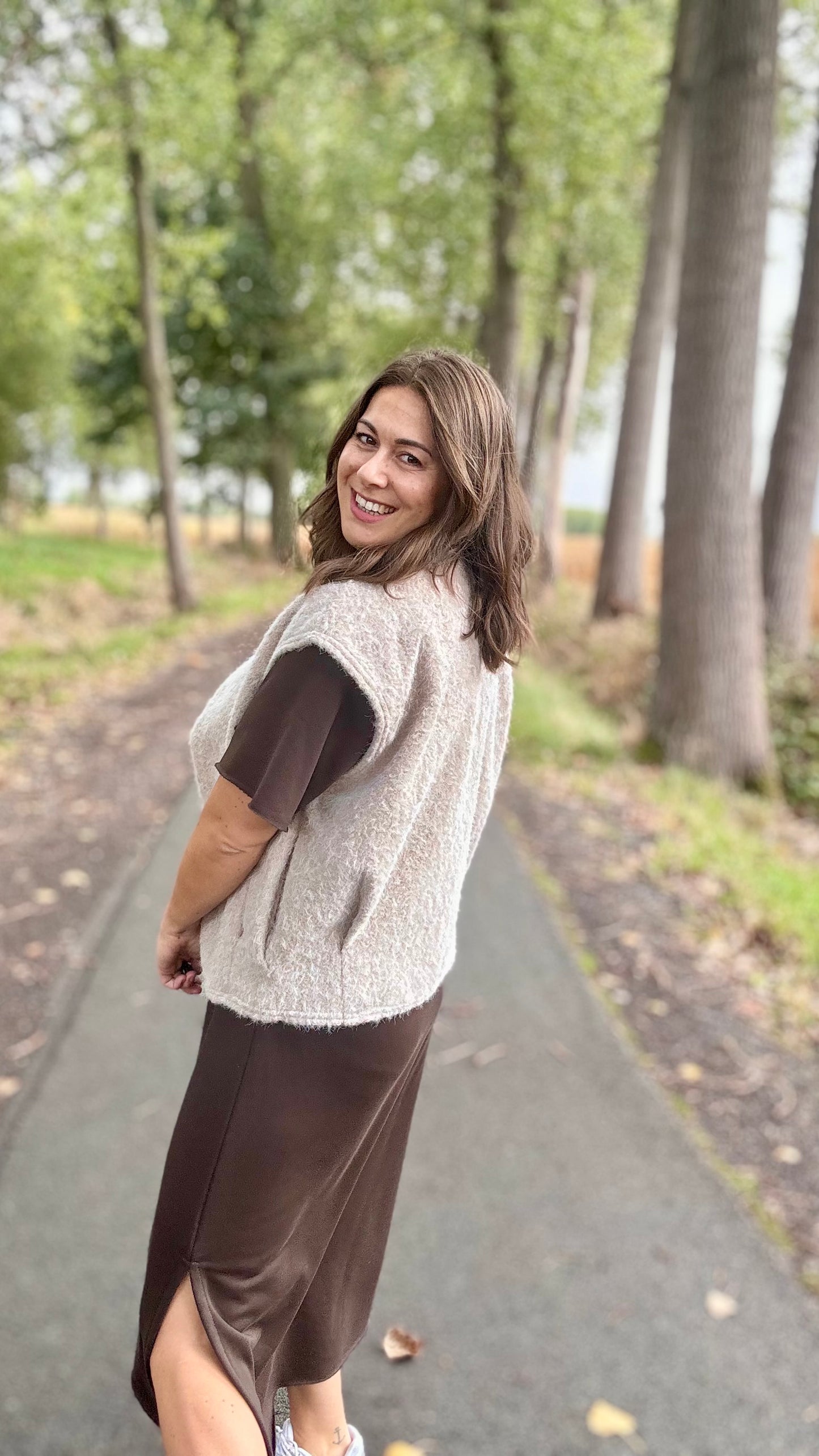 Harvey Sweaterjurk TU1 - Chocolat