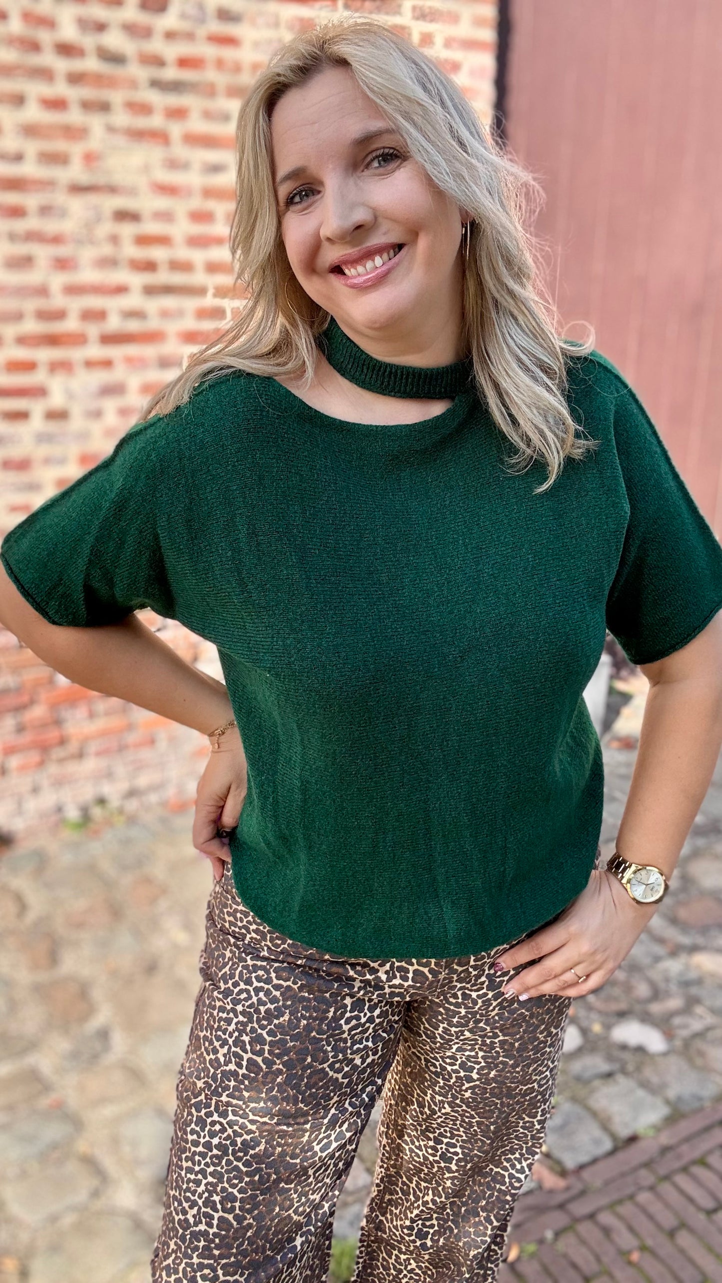 Noua knit - Groen