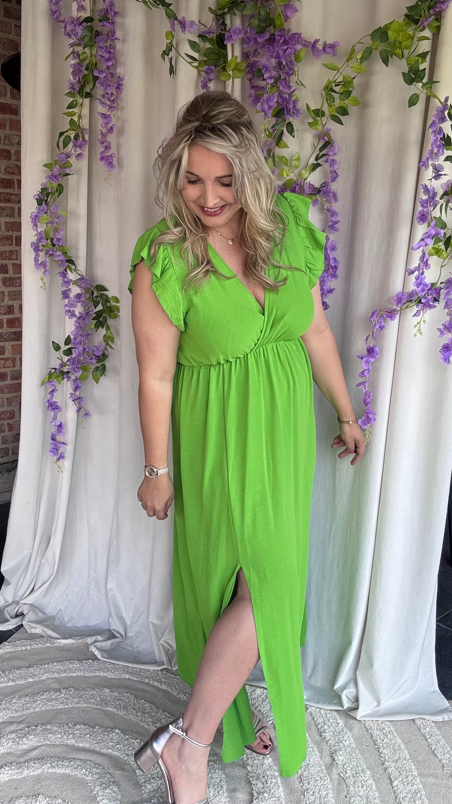 Lush dress lemon