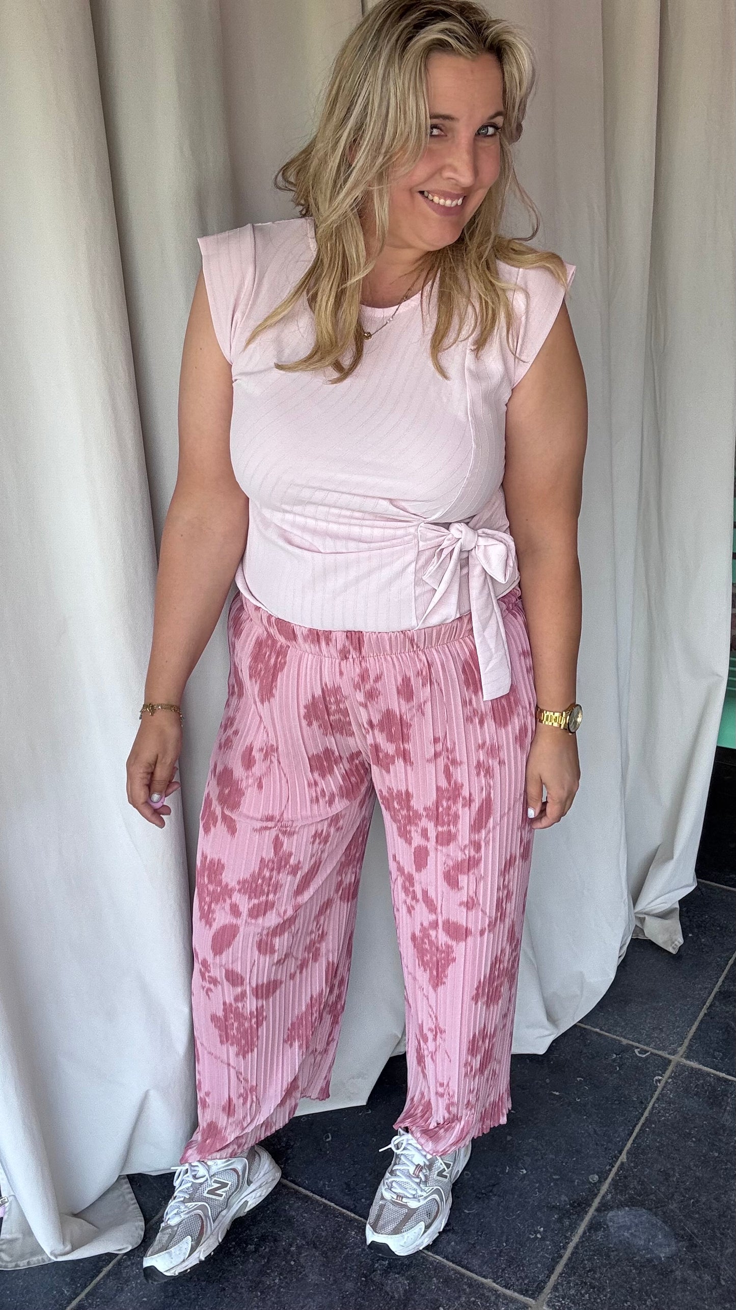 Pink vibes broek
