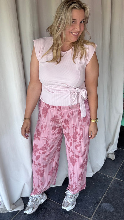 Pink vibes broek