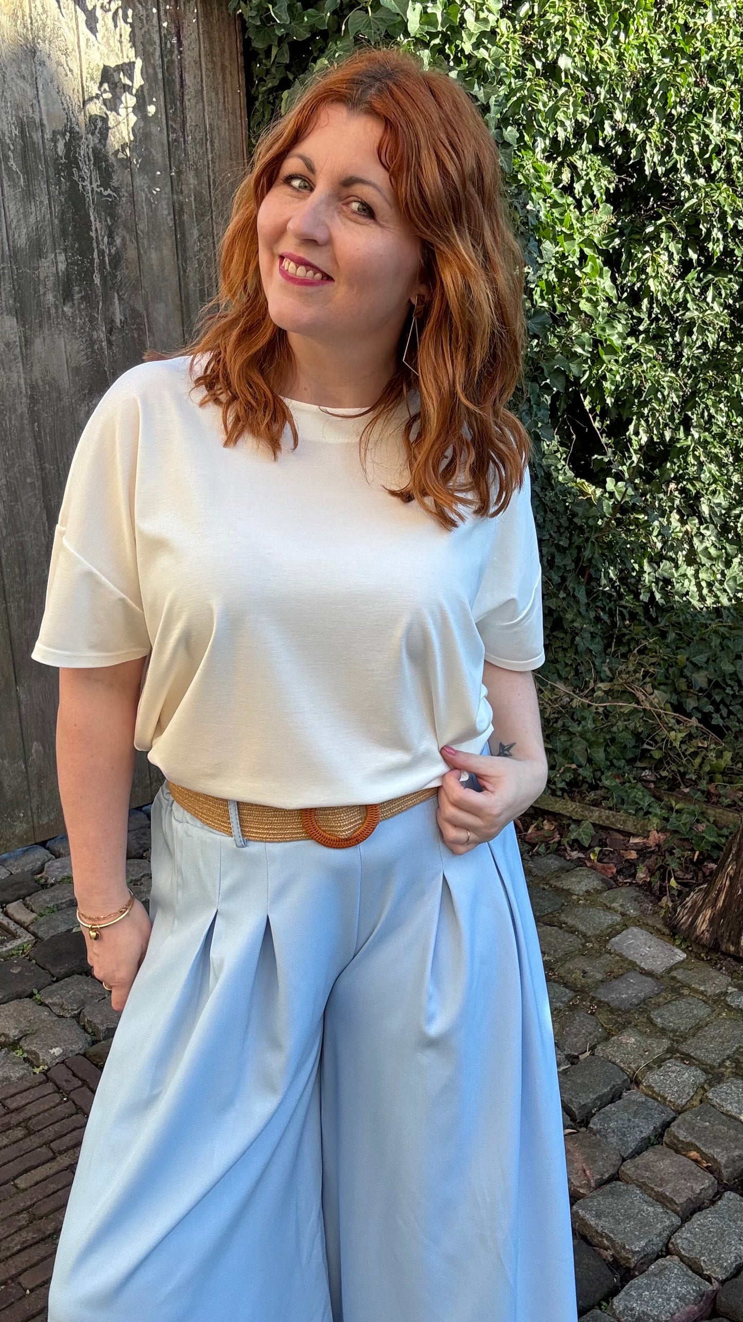 The perfect basic shirt - Wit