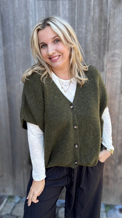 Velvet bloom blouse - Crème