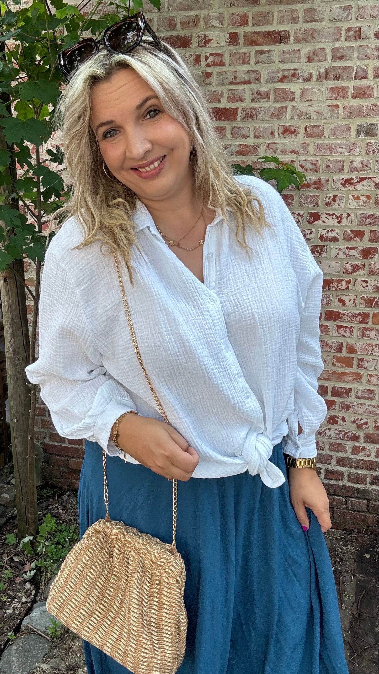 Tetra blouse - Wit