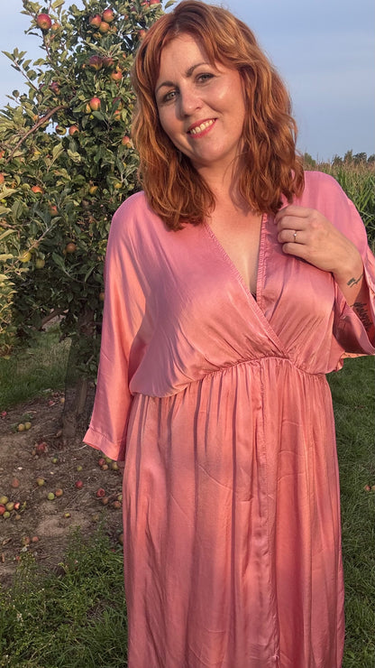 Femme dress - zachtroze