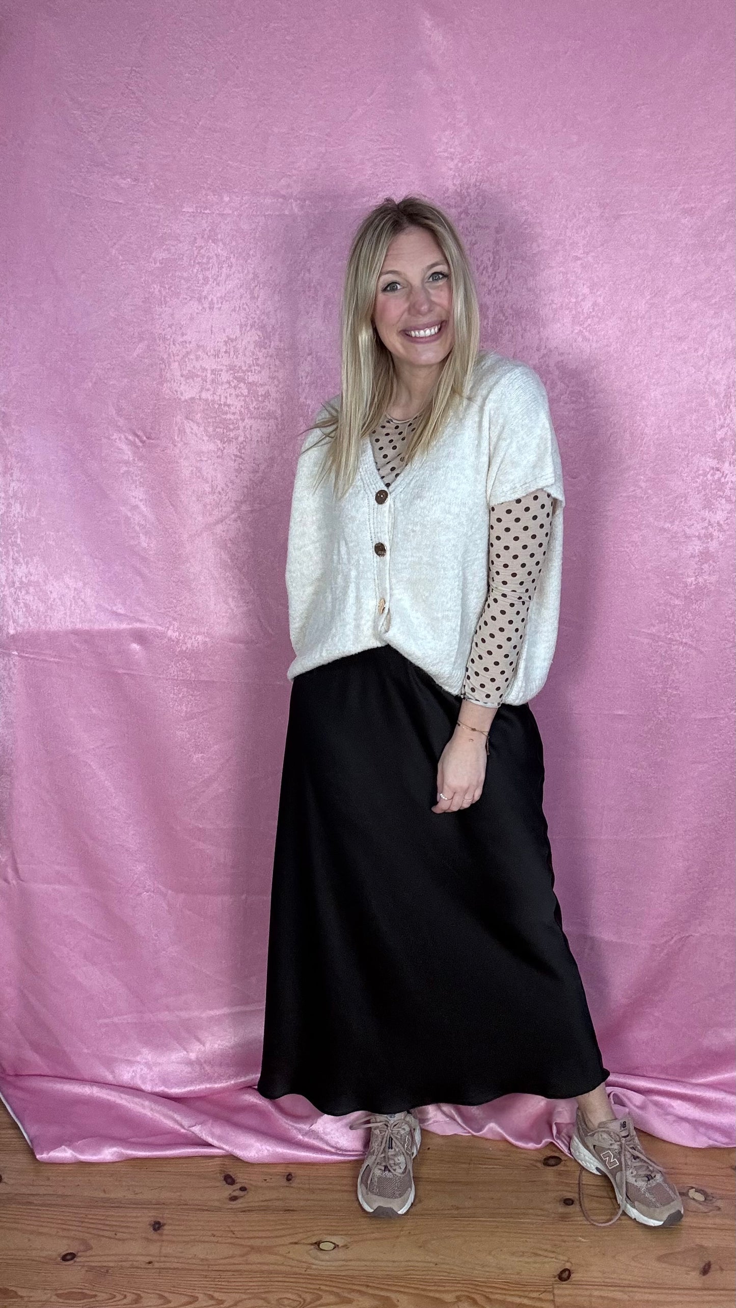 Silky muse rok - Zwart