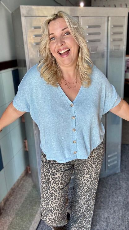 Lizzie blouse - Sky
