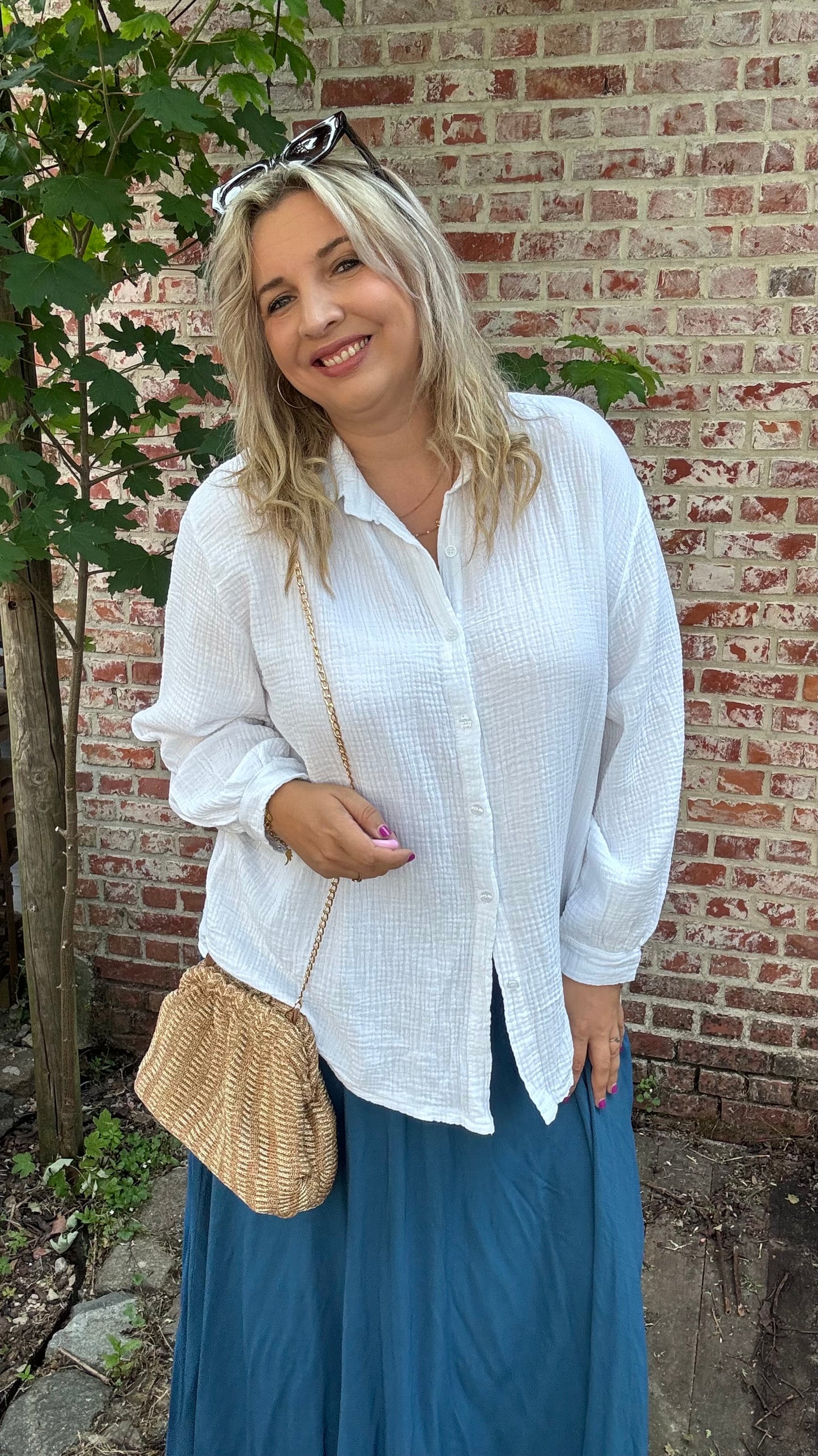 Tetra blouse - Wit