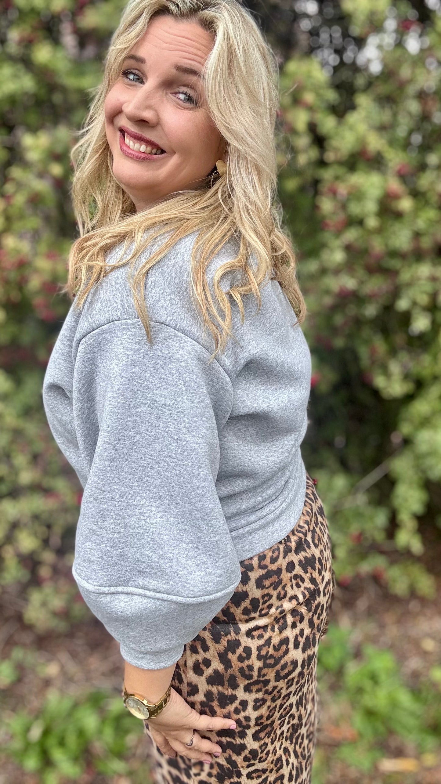 Leyla sweater - Grijs