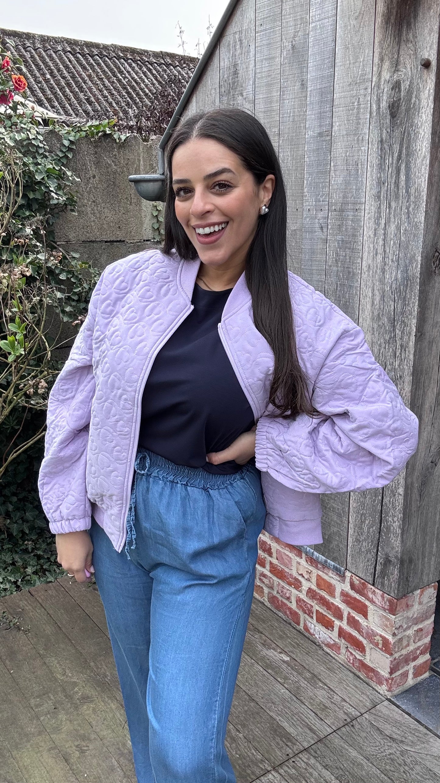 Nini bomber - lila
