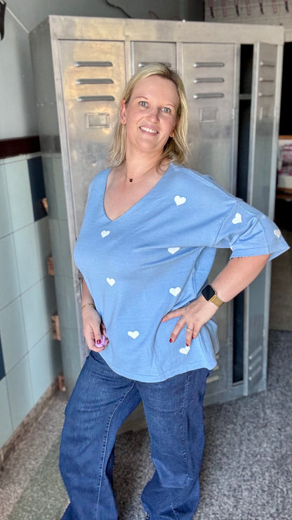 Cute shirt - Blauw