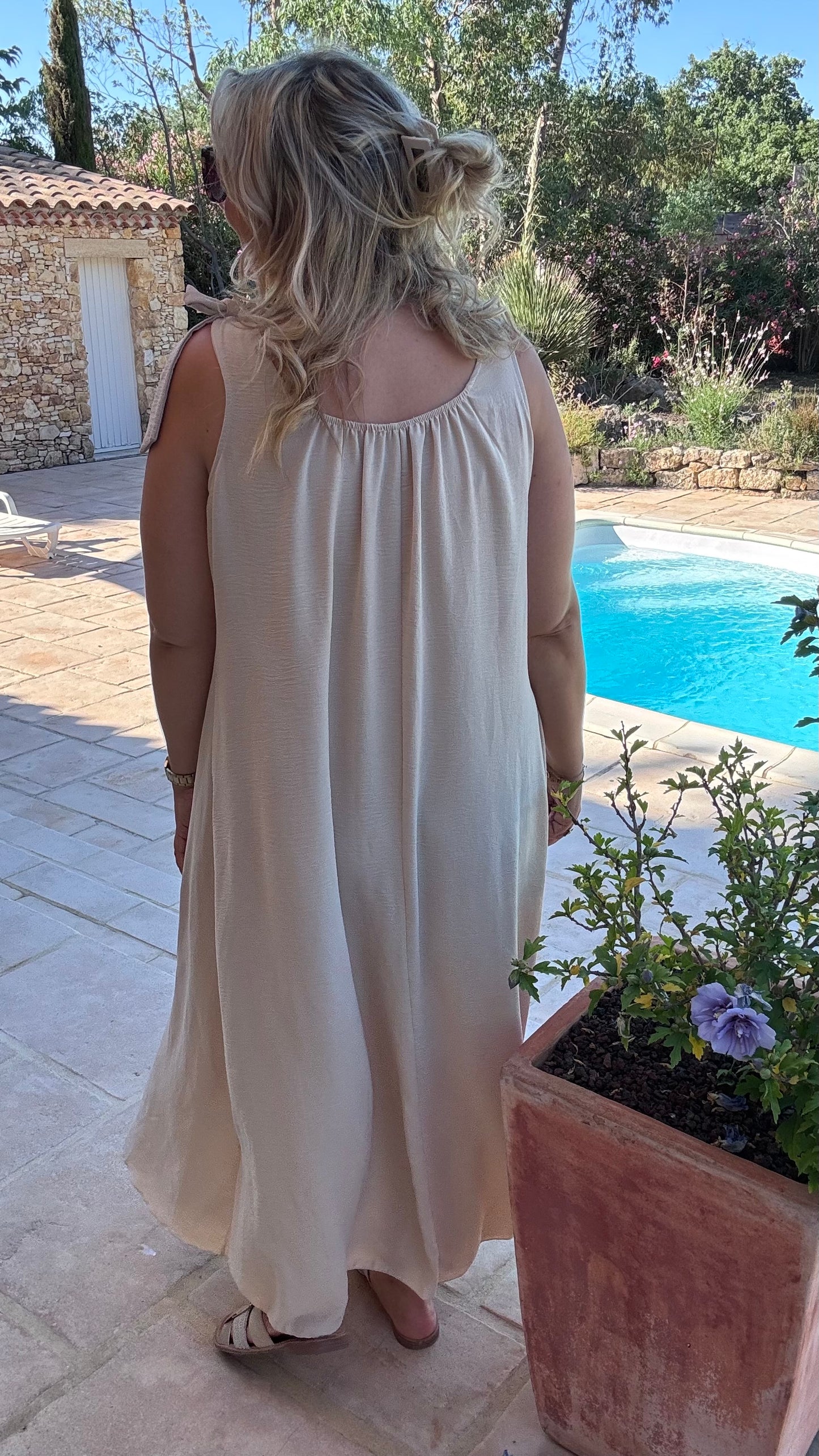 Flow dress - Crème