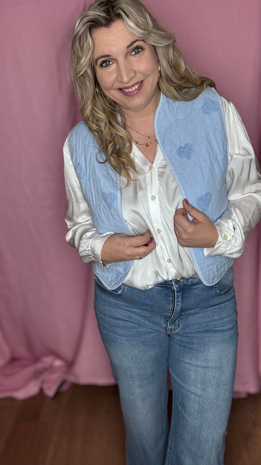 Sasha Vest - Blauw