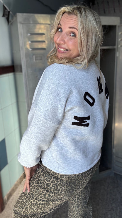 Mommy sweater - Bordeaux