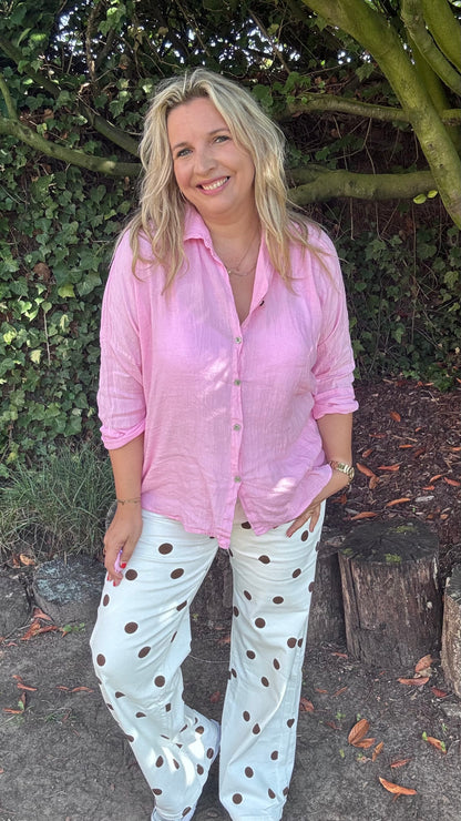 Mika blouse - Roze