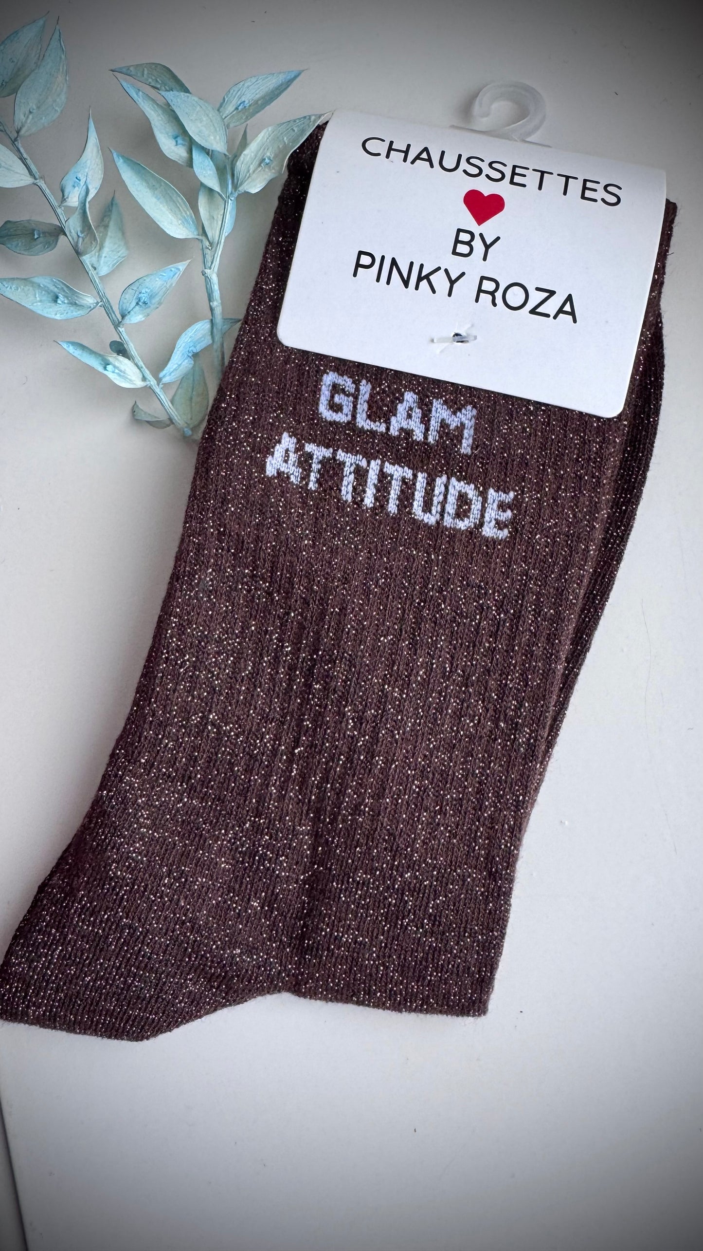 Quote sokken: Glam attitude