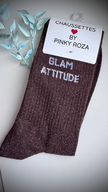 Quote sokken: Glam attitude
