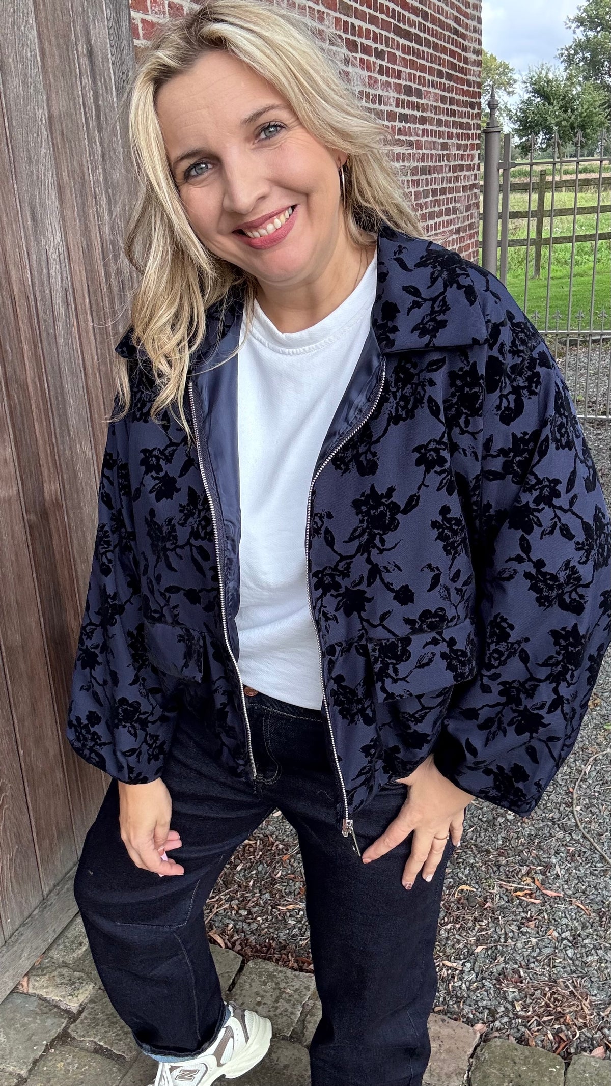 Royal rebel bomber - Donkerblauw