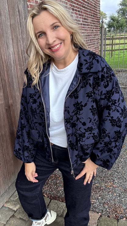 Royal rebel bomber - Donkerblauw