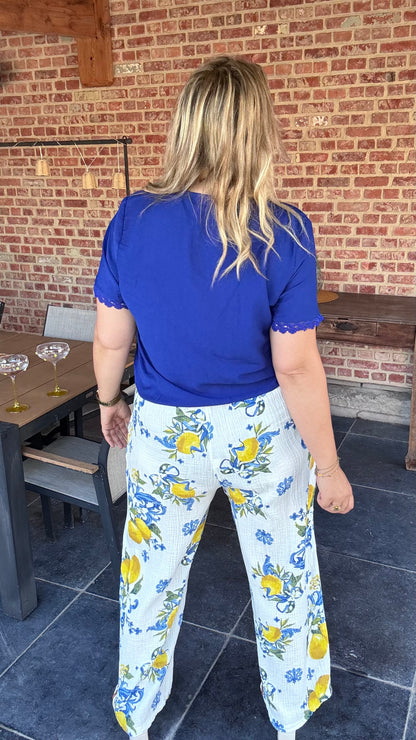 Limoncello broek