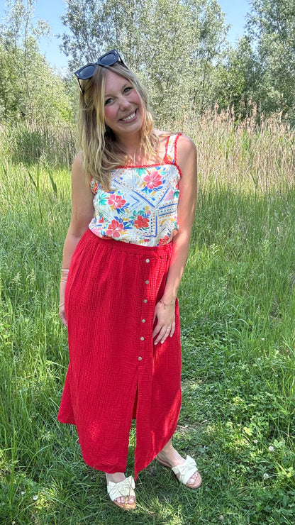 Ruth tetra rok - Rood