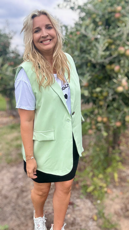 Cleo blazer - Mint