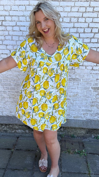 Lemon dress - Geel