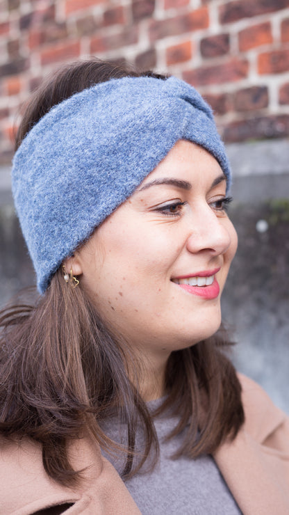 Polar chic haarband - Blauw