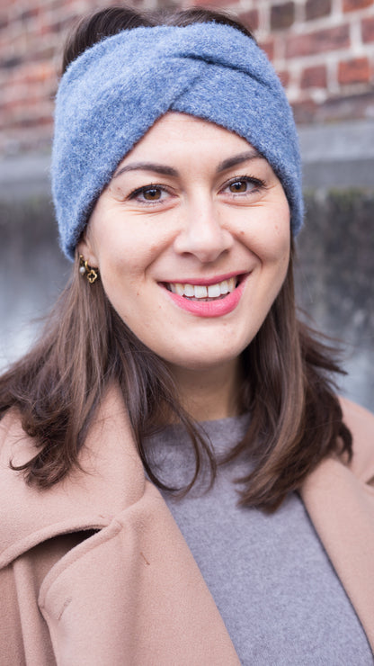 Polar chic haarband - Blauw