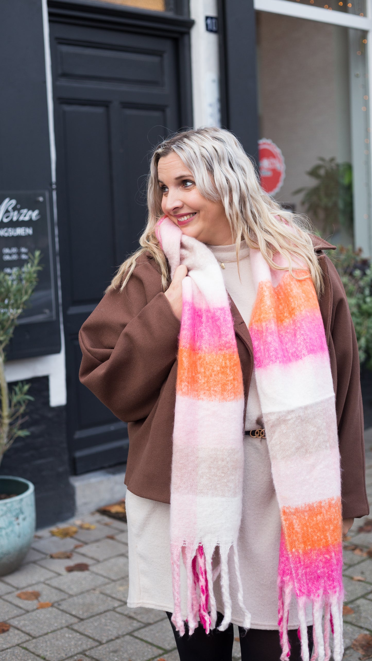 Bizoe sjaal - Pink