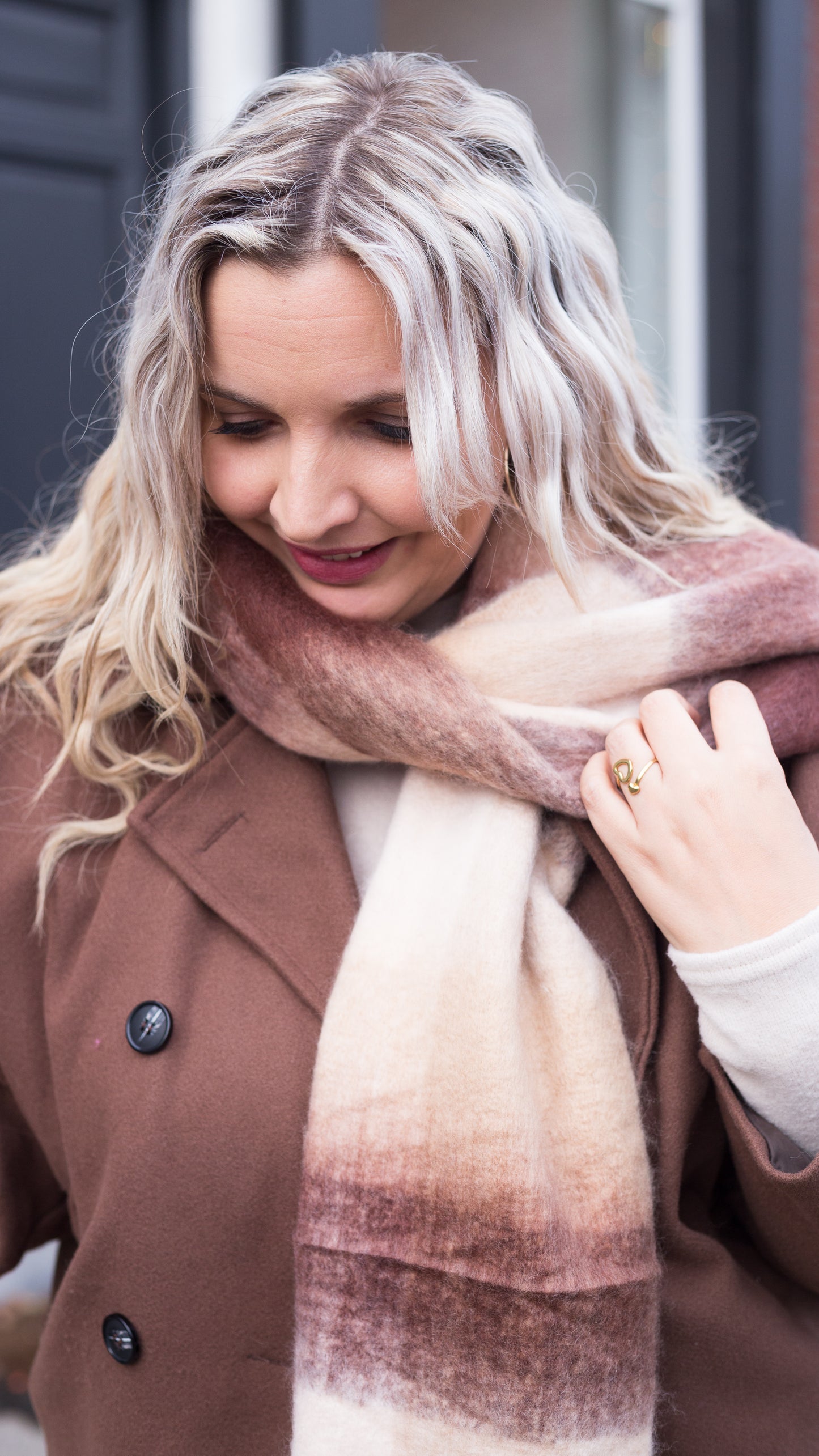 Bizoe sjaal - Caramel