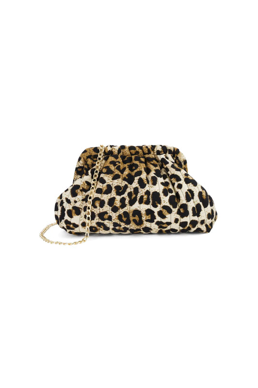Leopard clutch