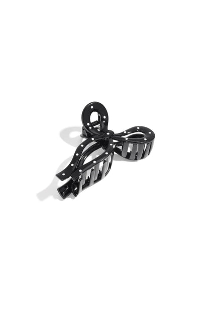 Haarspeld bow - zwart
